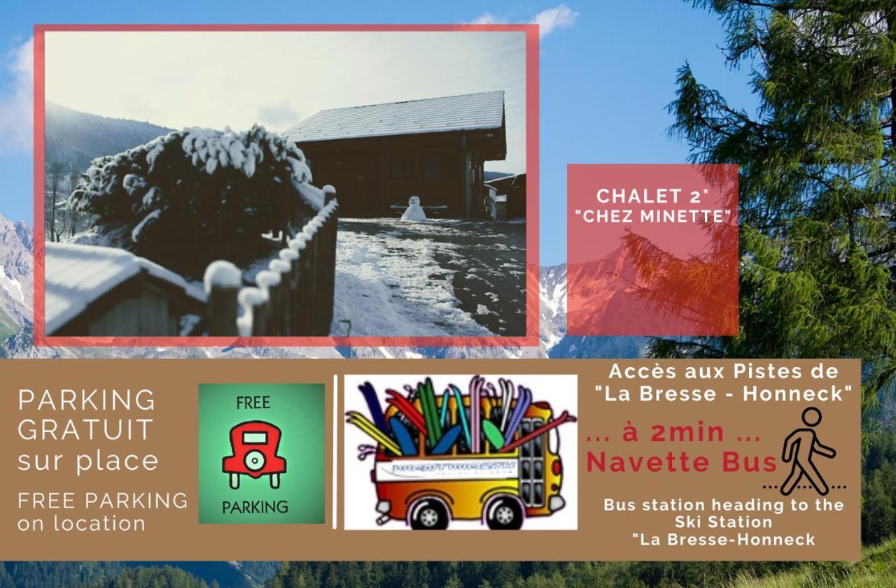 Le "Chalet De Minette" 2 Etoiles Ла-Бресс Экстерьер фото